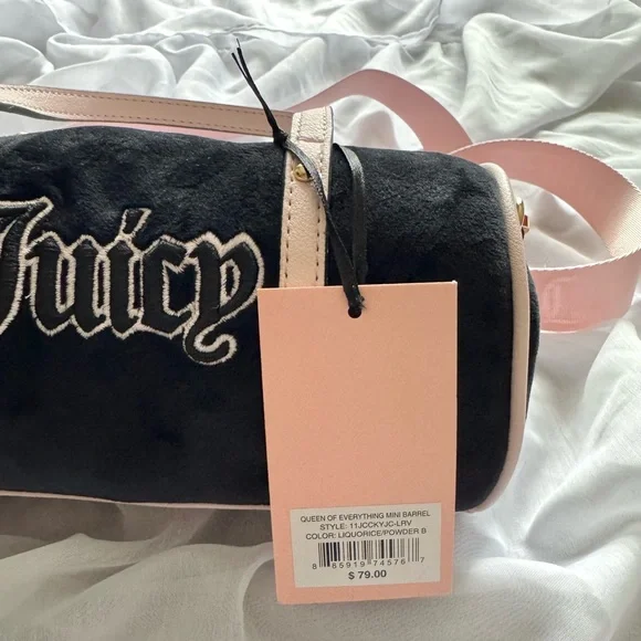 Juicy Couture Queen of Everything Mini Barrel Bag - Picture 3 of 10
